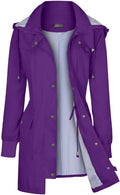 Bloggerlove Rain Jacket Women Lightweight Waterproof Windbreaker sport