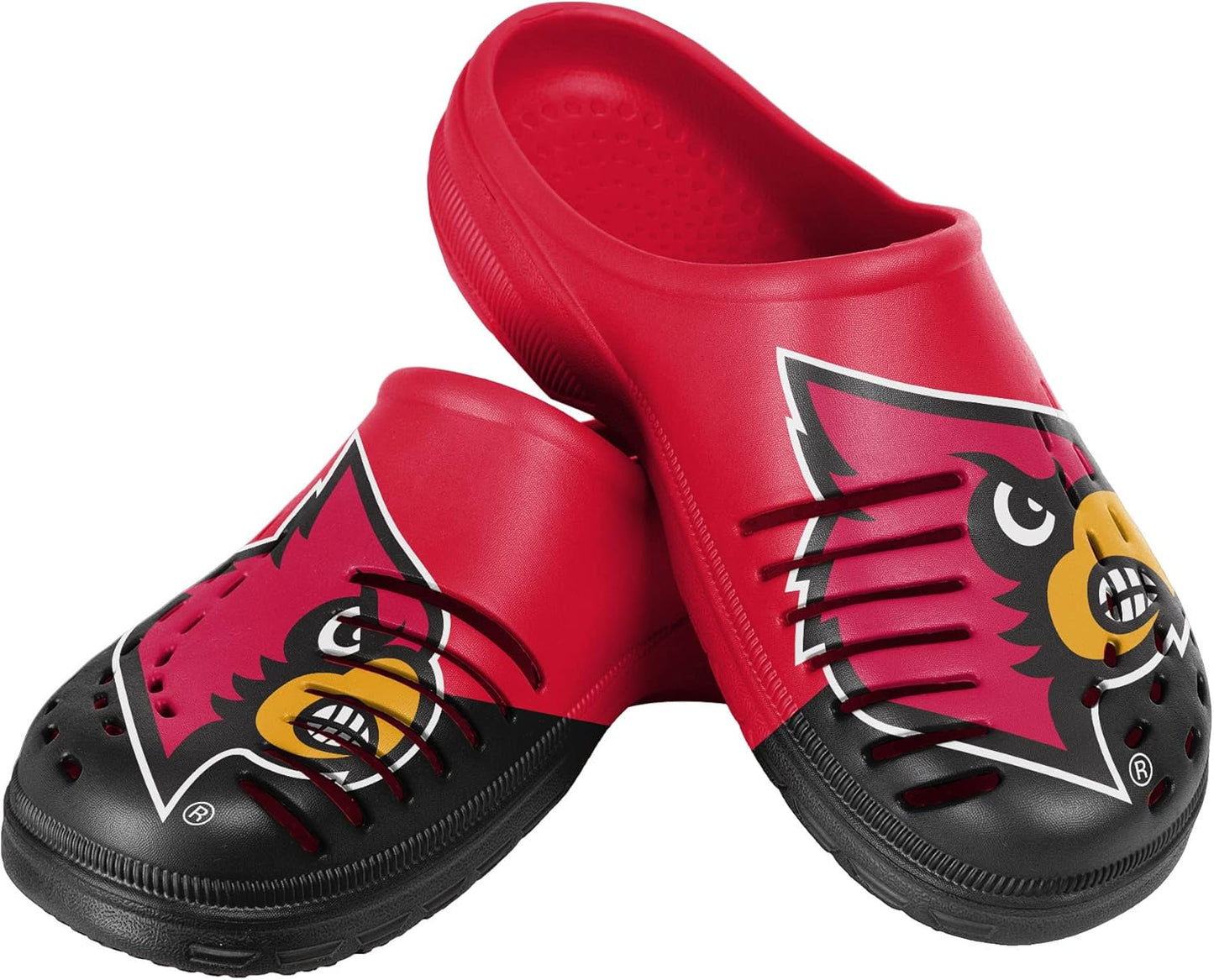 FOCO Men's NFL Team Logo Garden Water Sandals Shoes Clogs