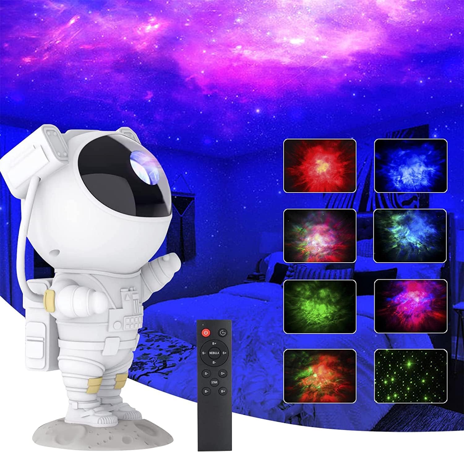 Galaxy Star Projector - Transform Your Space!
