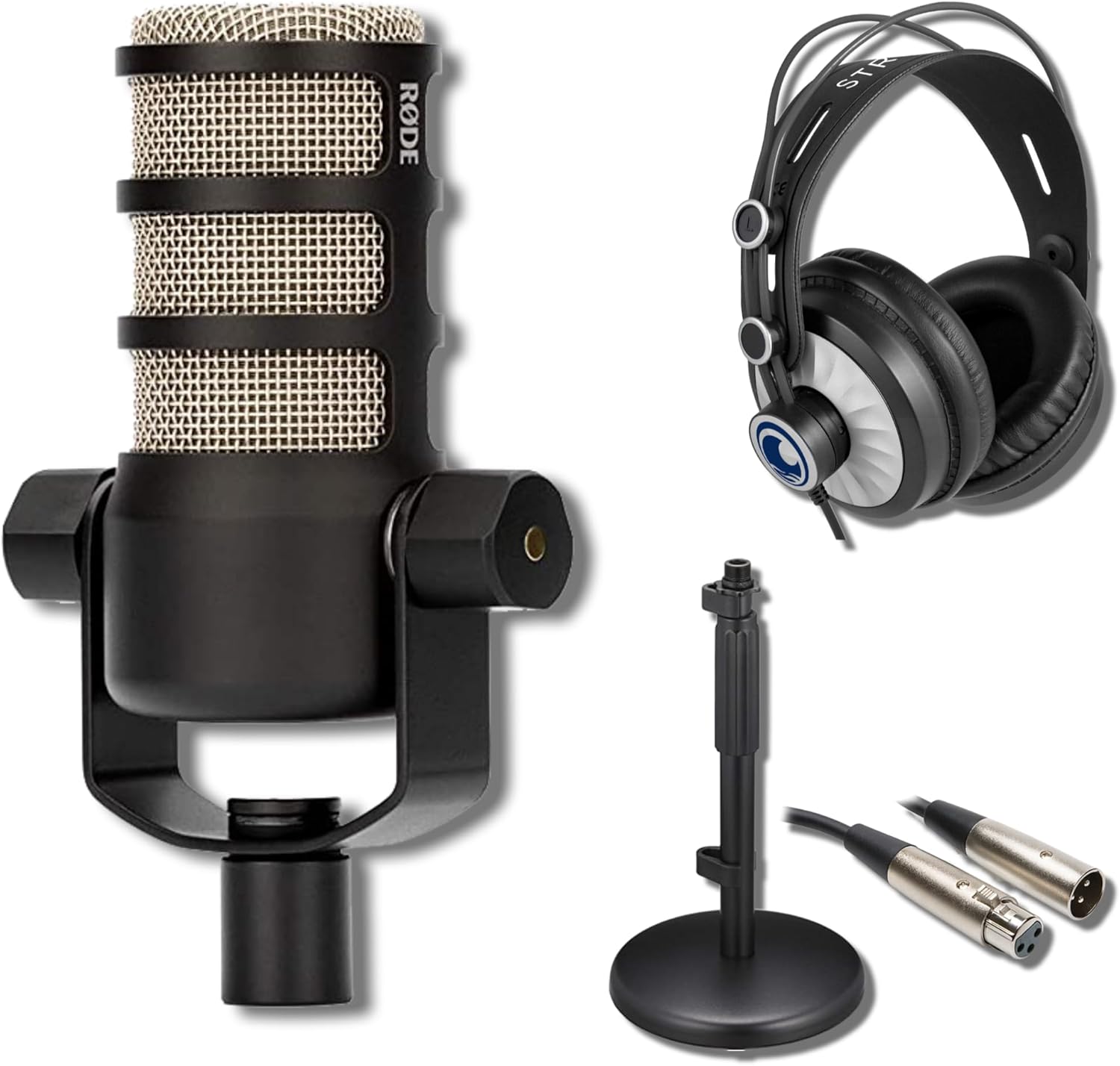 Rode PodMic Dynamic Podcast Microphone with Accessories for Creators
