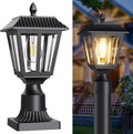 Greluna Solar Post Lights for Outdoor Garden and Yard Use