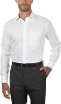 Men's Dress Shirt Regular Fit Non Iron Solid - Classic Cotton
