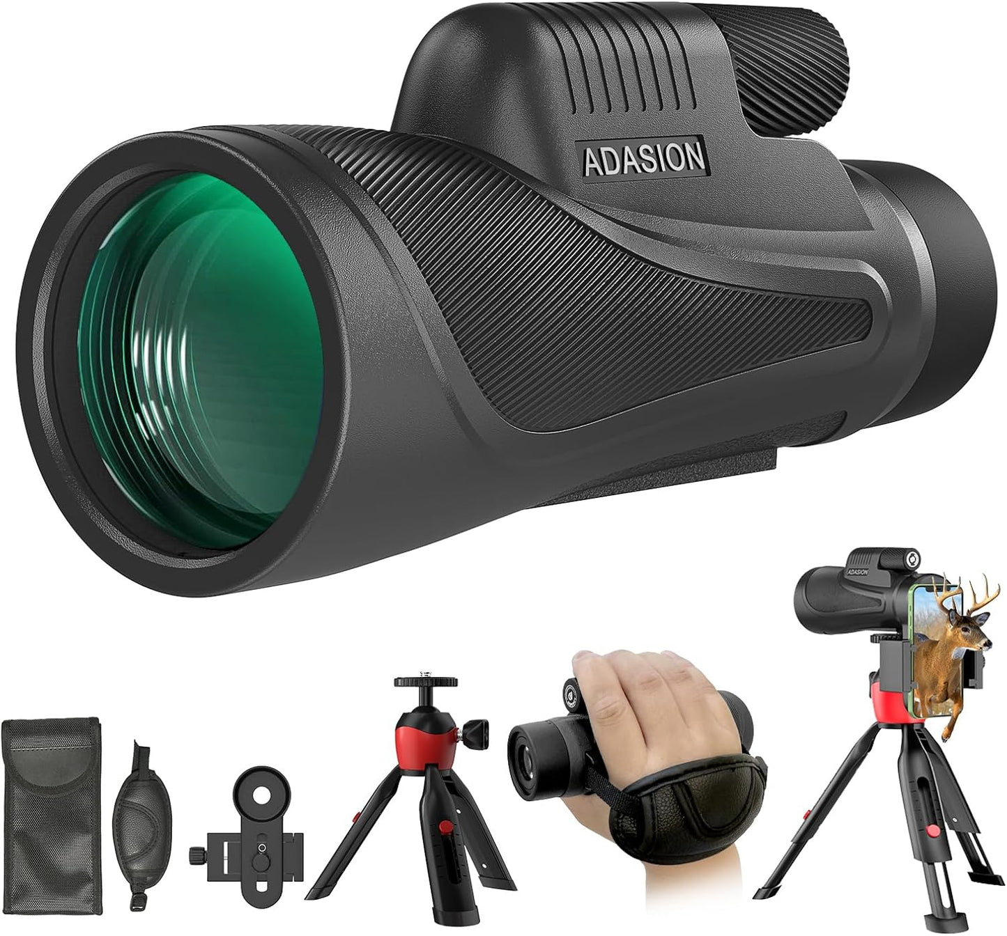 15x56 HD Monocular Telescope for Adults - Perfect for Bird Watching