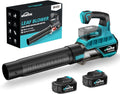 Leaf Blower Cordless with Battery and Charger - Powerful Brushless