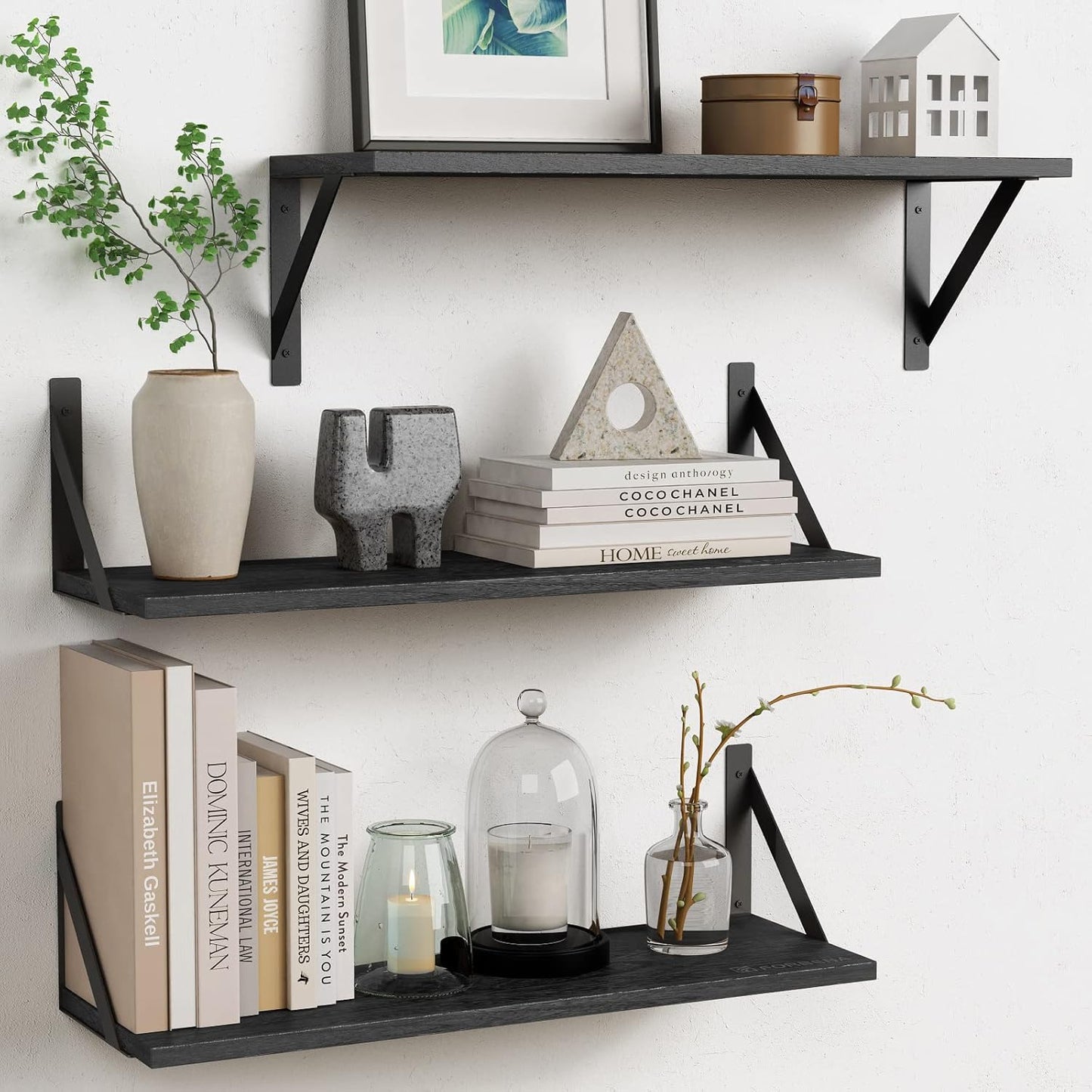 Large Floating Shelves for Wall - Stylish Storage Solution