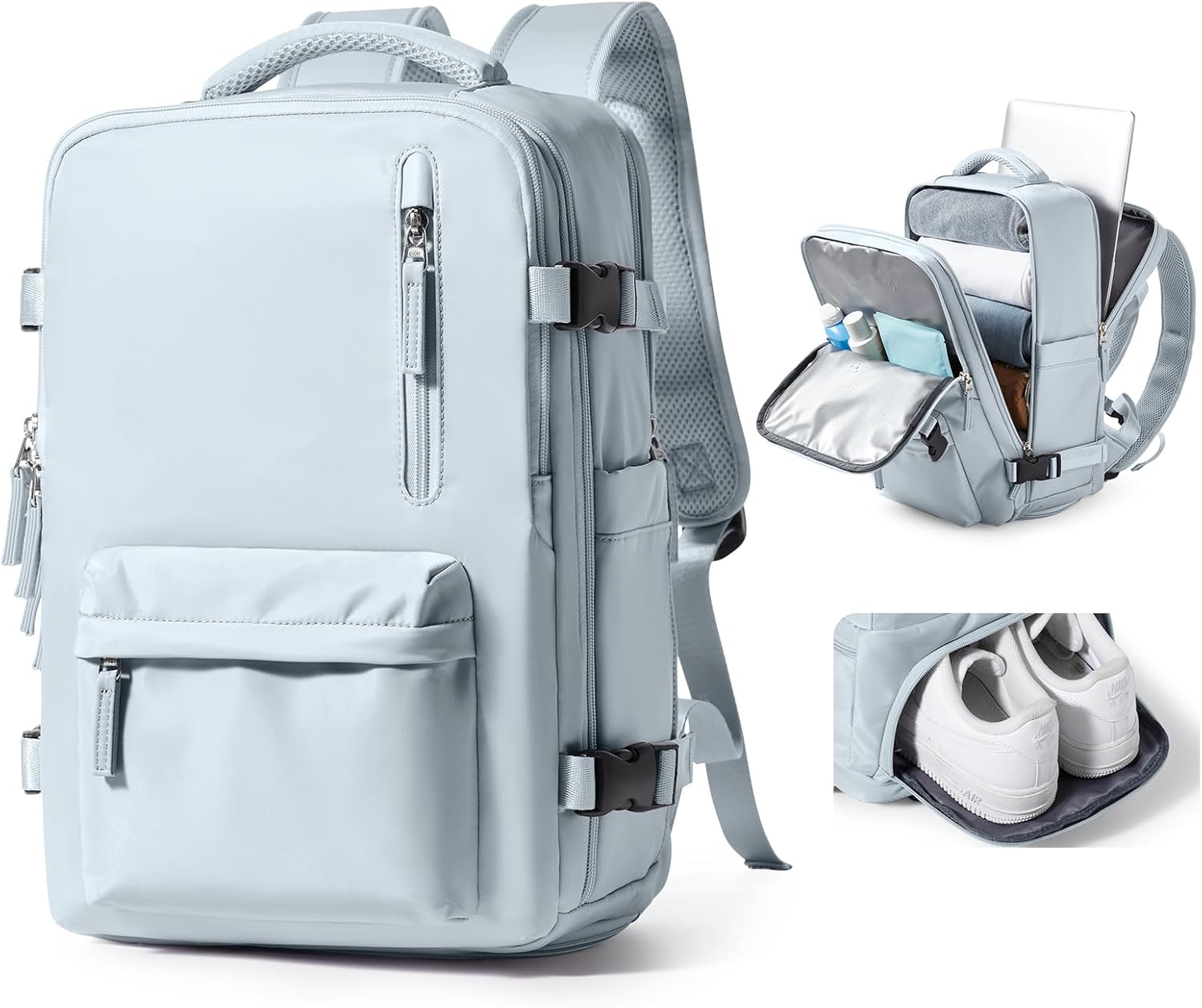 VGCUB Large Travel Backpack for Men and Women with USB Port