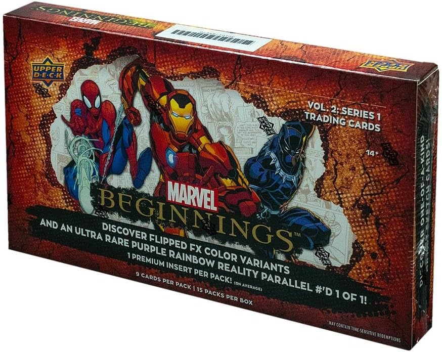 2022 Upper Deck Marvel Beginnings Volume Two Trading Card Box Review