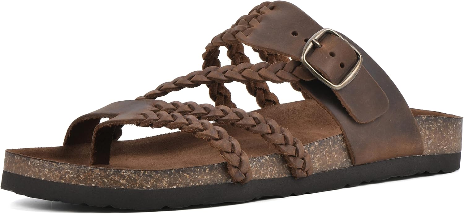Hayleigh Braided Thong Sandal with Comfort Footbed for Women 6ft