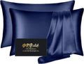 King Size Silk Pillowcase Set for Hair and Skin Moisture 2 Pack