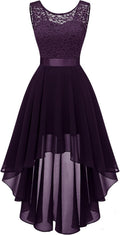 BeryLove Homecoming Cocktail Formal Dress 2025 - Elegant Hi Low
