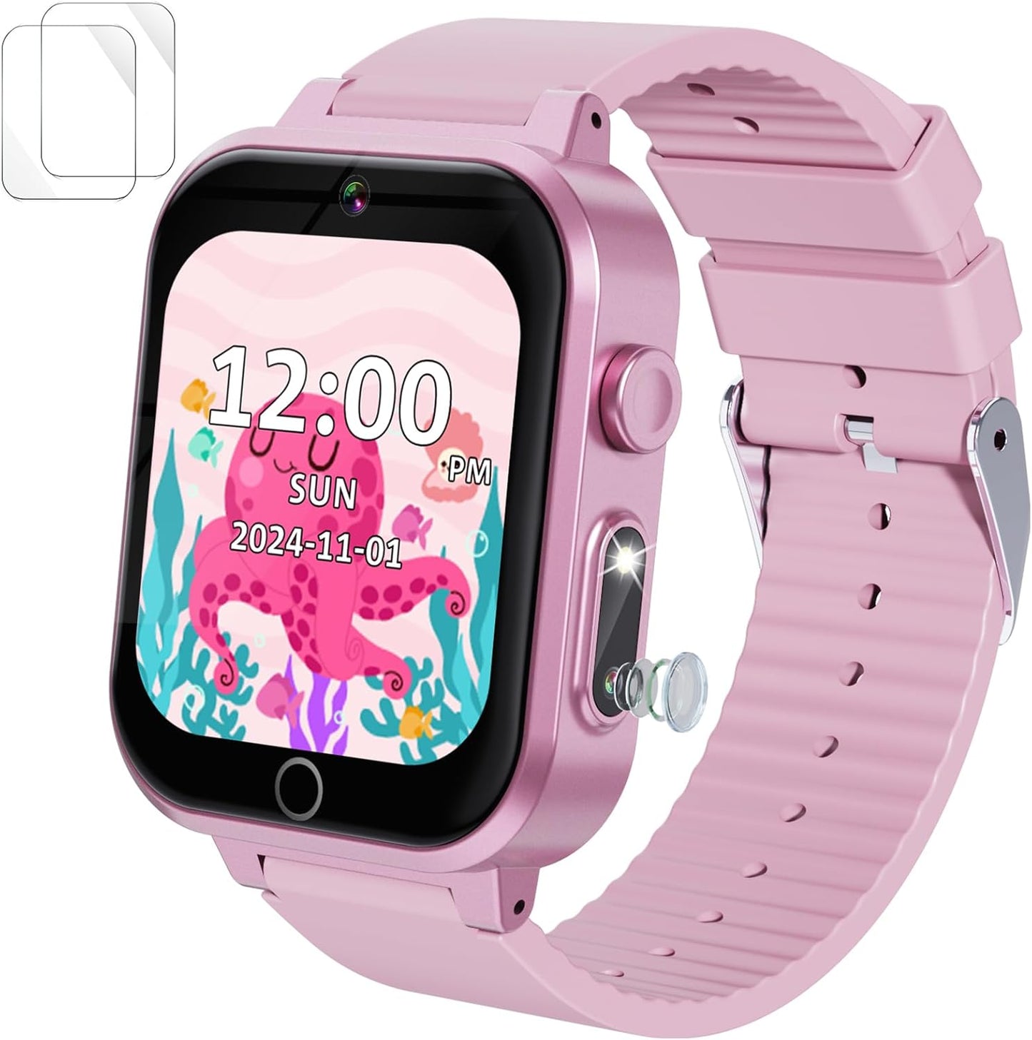 Ziegoal Dual Camera Kids Smart Watch - Learn, Play, Capture!