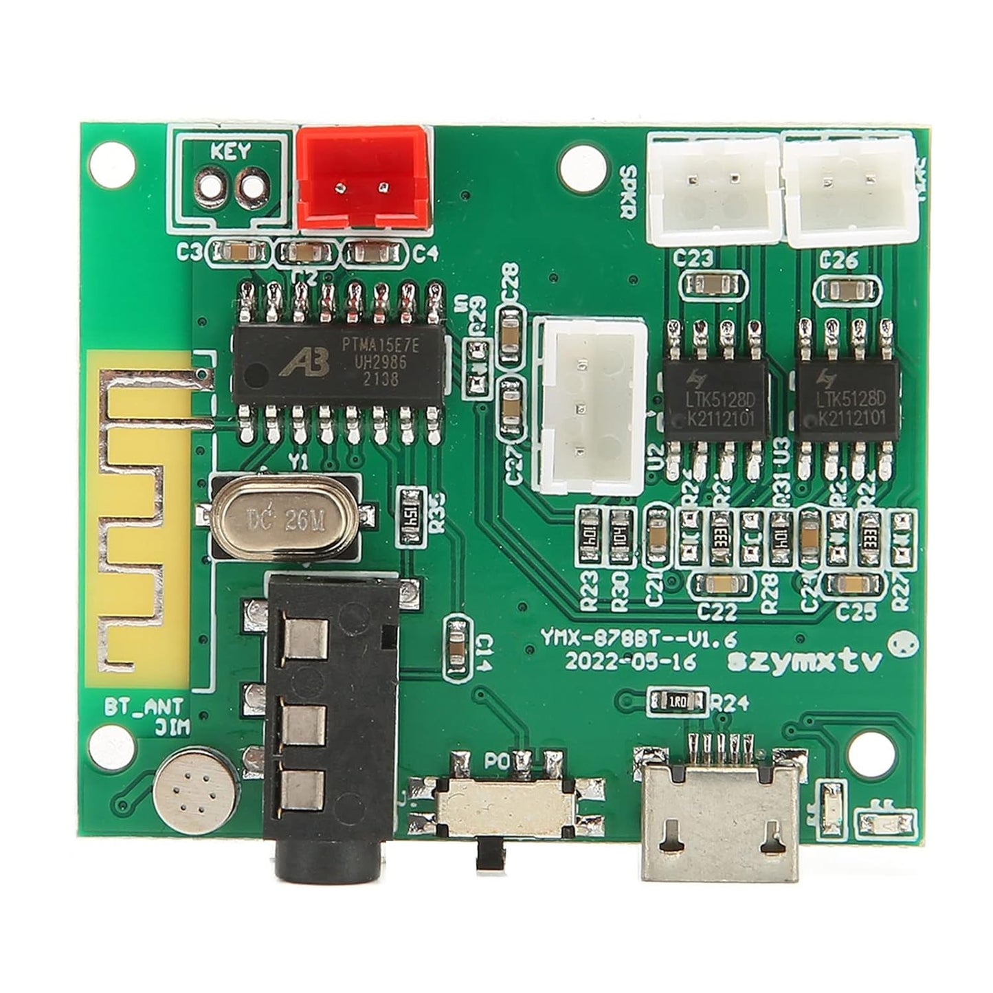 Vbestlife Bluetooth 5.0 Power Amp Board w/ Stable Sound Quality - 35 characters