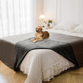 Waterproof Blanket for Bed Protection 82x120 - Reversible Soft Pet