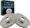 TRQ Front Brake Rotors Set Compatible with 2018-2023 Subaru Crosstrek