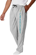 FOCO NFL Mens Team Logo Athletic Gray Lounge Pants (Style WKV6)