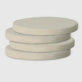 16 x 16 Beige Round Seat Cushions Set of 4 - Solace Patio Dining