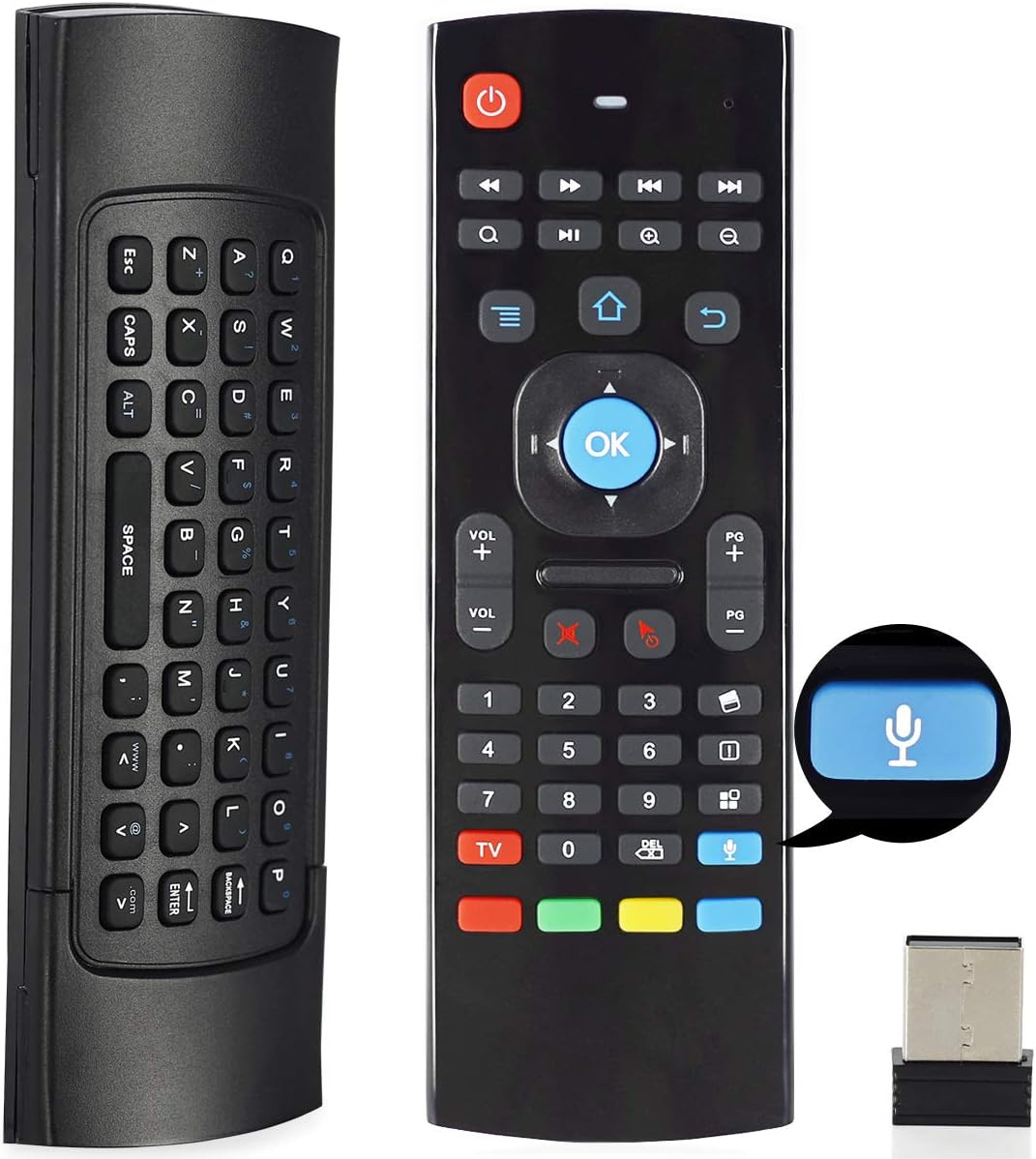 CHUNGHOP MX3 Voice Air Mouse: Wireless 3-Gyro Control