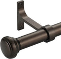 Room Divider Curtain Rod 1 in Heavy Duty Ceiling Mount - Antique