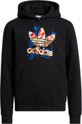 Kids' Trefoil Hoodie for Girls - Soft French Terry Pullover