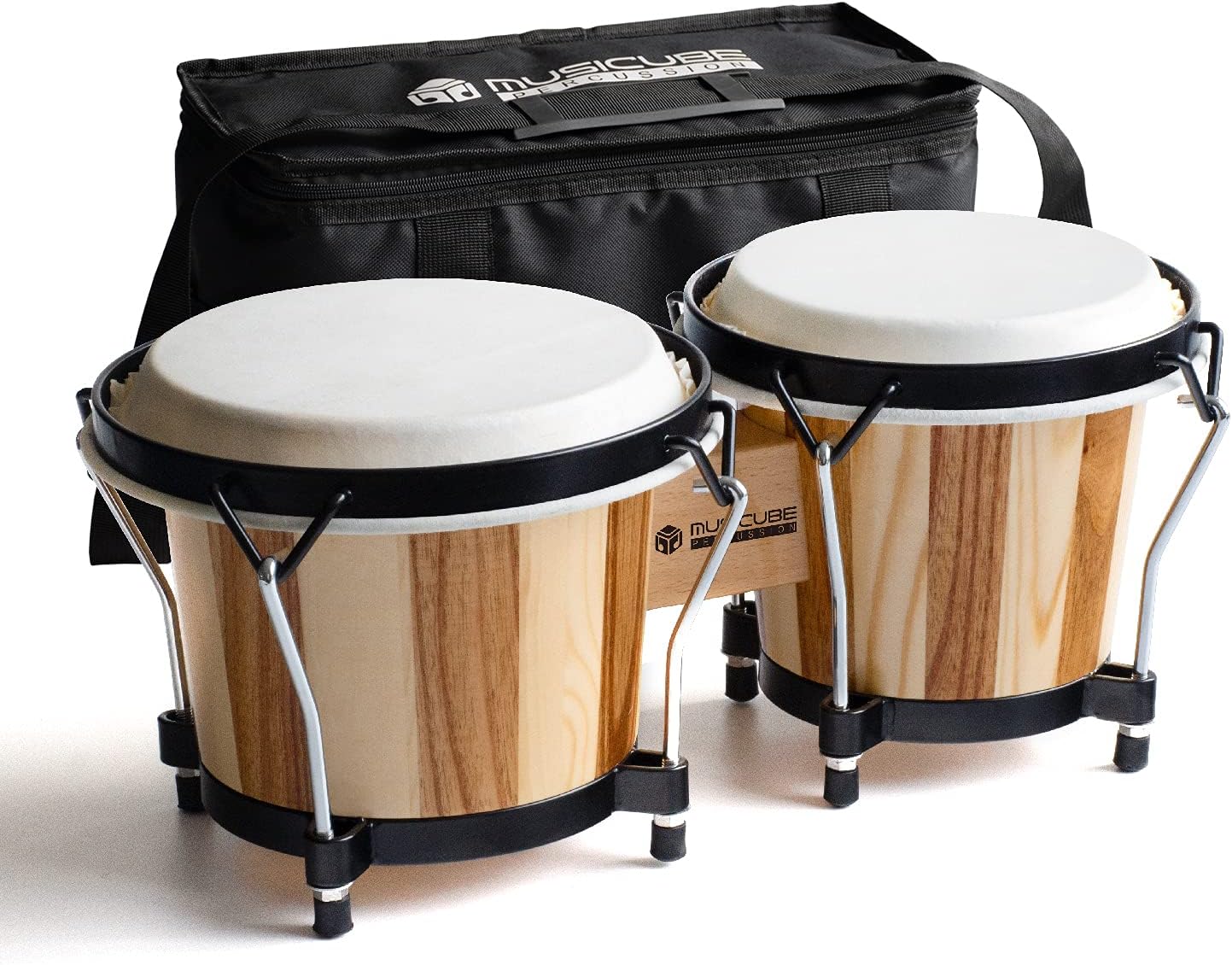 MUSICUBE Bongo Drums for Kids and Adults - Perfect Gift Choice