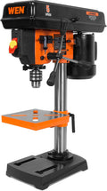 WEN 8-Inch 5-Speed Benchtop Drill Press (4206T) - Compact Precision