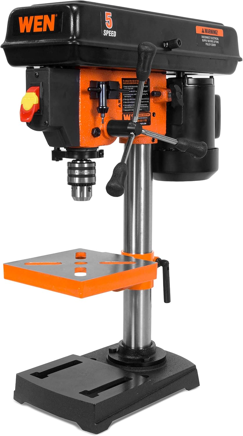 WEN 2.3-Amp 8-Inch 5-Speed Cast Iron Benchtop Drill Press Review