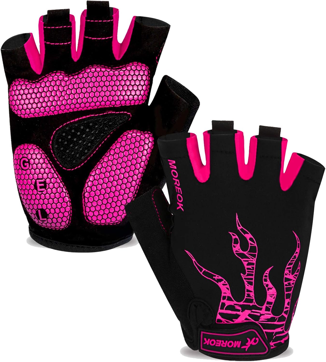 MOREOK Gel-Padded Cycling Gloves - Ultimate Comfort!