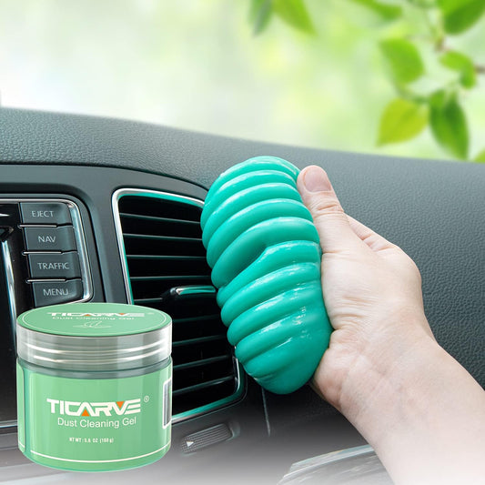 TICARVE Green Auto Detailing Gel - Clean with Ease