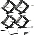 WEIZE Camper RV Trailer Stabilizer Scissor Jacks Set of 4 - Stable
