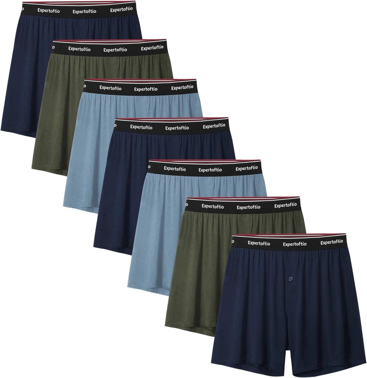 Boxers for Men Viscose from Bamboo - Breathable Loose Fit