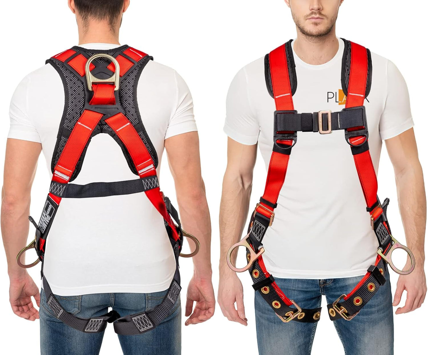 Palmer Safety Full Body Harness with 5 Point Adjustment Features