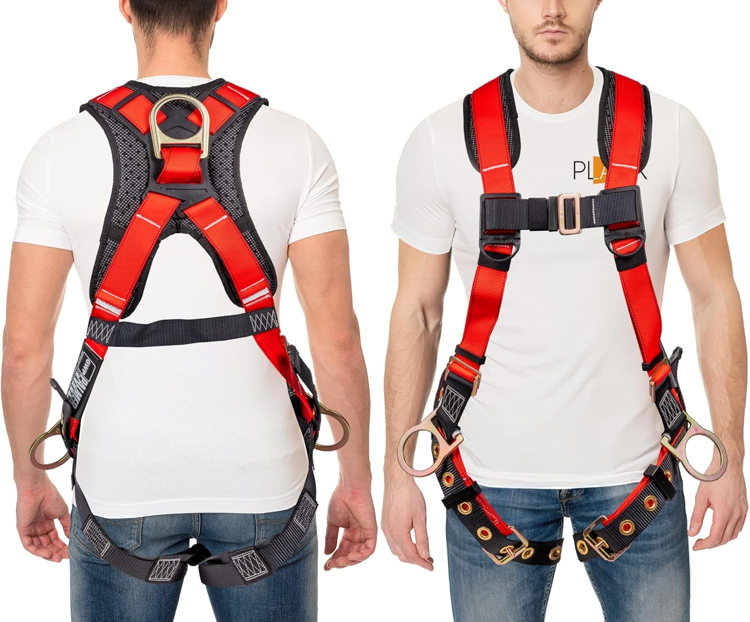 Palmer Safety Full Body Harness with 5 Point Adjustment Features