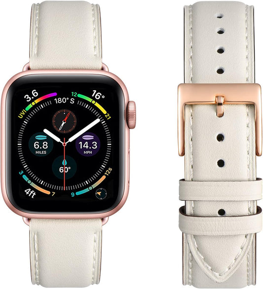 Genuine Leather Apple Watch Bands for Stylish & Comfortable Wear