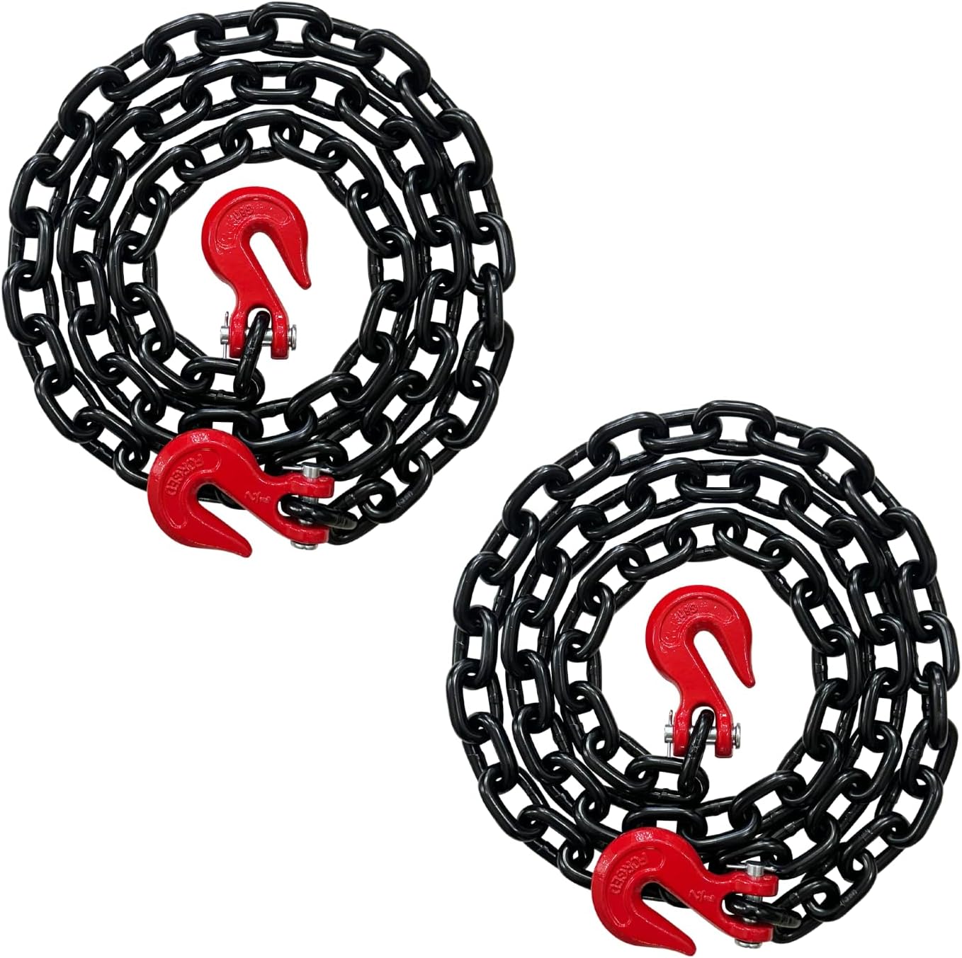 2PK Falcon Cargo 1/2 in X 10 ft Grade 80 Transport Binder Chain