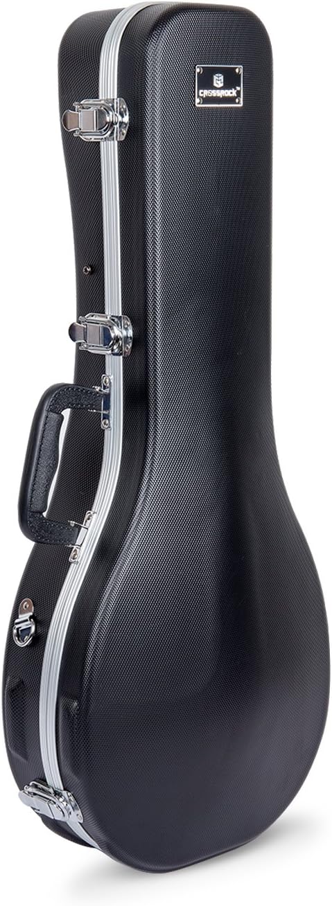 Durable Hardshell Case for A-Style Mandolins with Straps and Latch