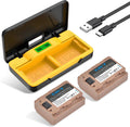 NP-FZ100 2-Pack 2600mAh Battery & Dual Smart LCD Charger - Reliable