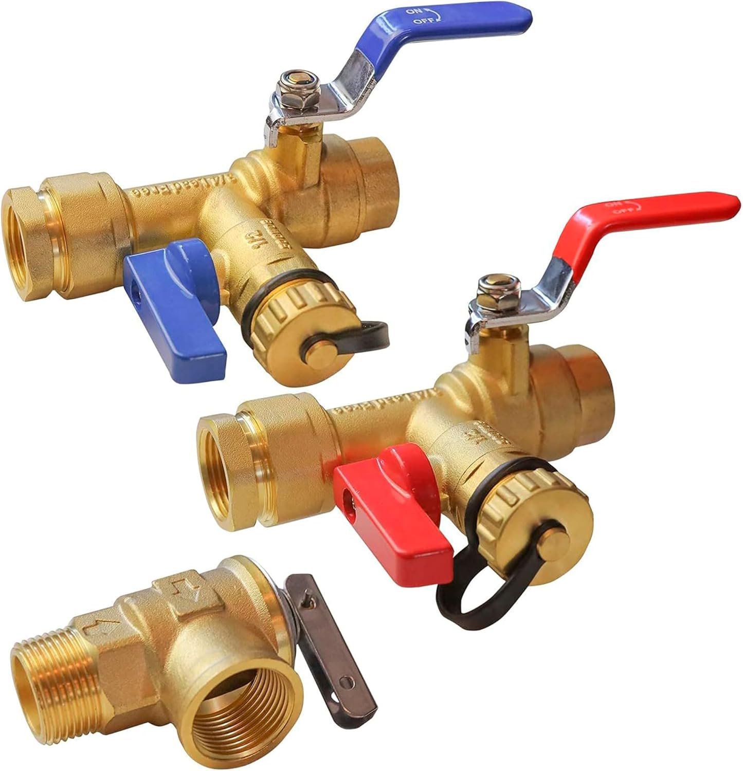 LIULO TOOL 3/4 IPS Tankless Water Heater Valve Kit