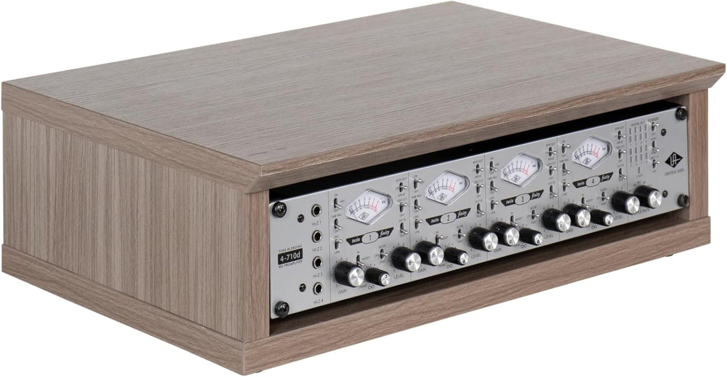 Gator Frameworks Elite 2U Wood Desktop Studio Rack for Gear