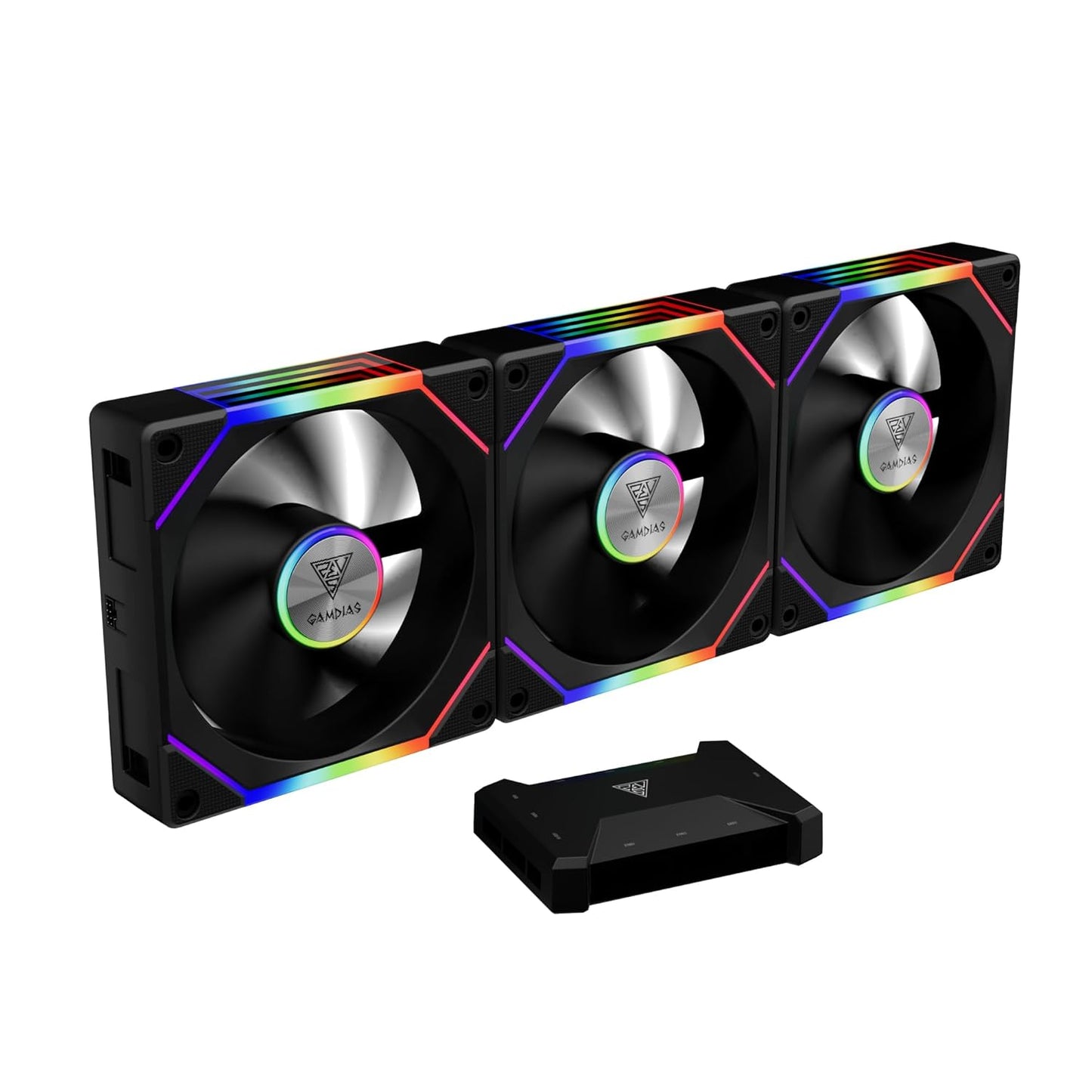 GAMDIAS Aeolus P2-1203U 120mm ARGB PWM Fan Pack Review