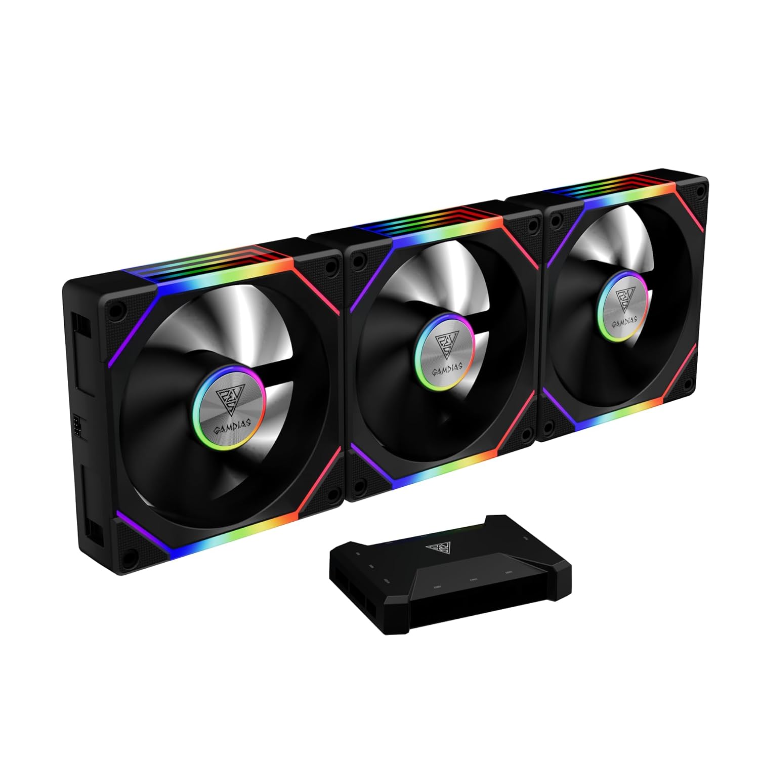 GAMDIAS Aeolus P2-1203U 120mm ARGB PWM Fan Pack Review