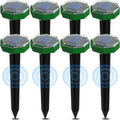 Mole Repellent Solar Powered Ultrasonic Yard Defender - Solar Stakes