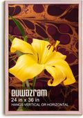 Suede 24x36 Frame - Elegant Pink Poster Frame for Photos