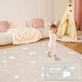 Baby Play Mat 71x59 in Foldable Waterproof Playmat - Portable Comfort