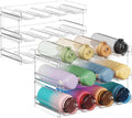Stackable Water Bottle Organizer for Cabinet - Holds 24 Bottles