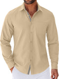 COOFANDY Men's Long Sleeve Casual Button Down Shirt (Style T9WF)