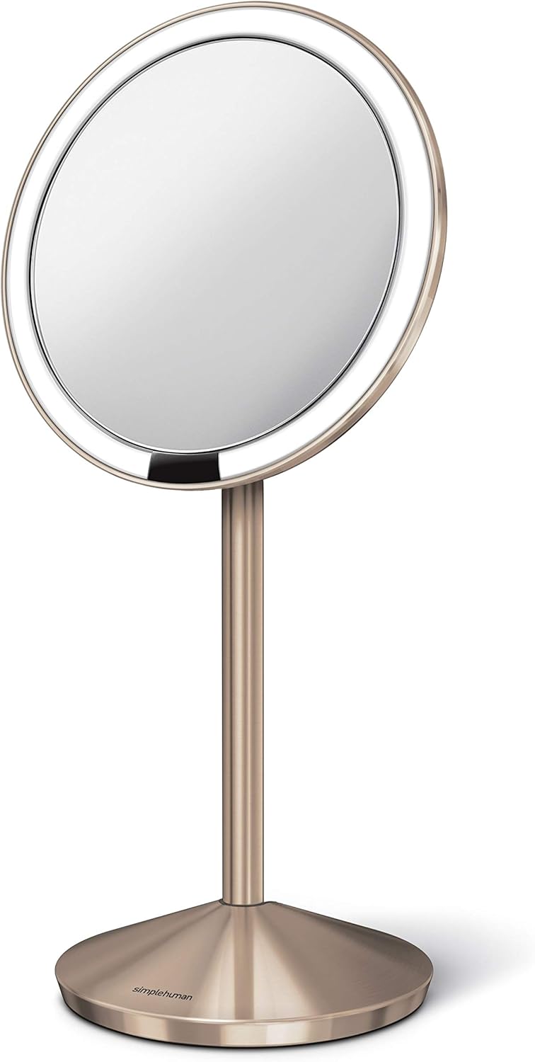 simplehuman Sensor Mirror with Lights and 10X Magnification
