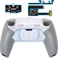 RISE4 Plus MAX Back Paddles Kit for PS5 BDM-010/020 - White Gray