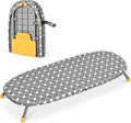 APEXCHASER Foldable Ironing Board for Small Spaces and Travel