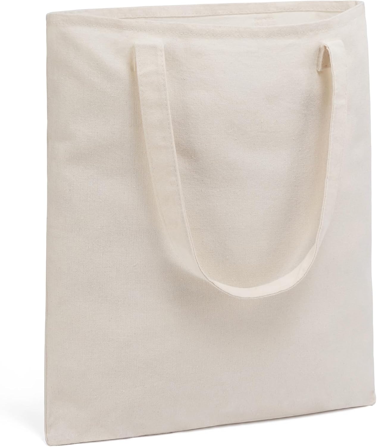 Thickened Reusable 8oz Canvas Tote Bags for DIY and Grocery