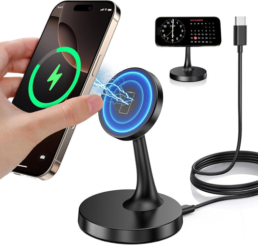 15W Fast Mag-Safe Wireless Charger Stand for iPhone - TXXTOL